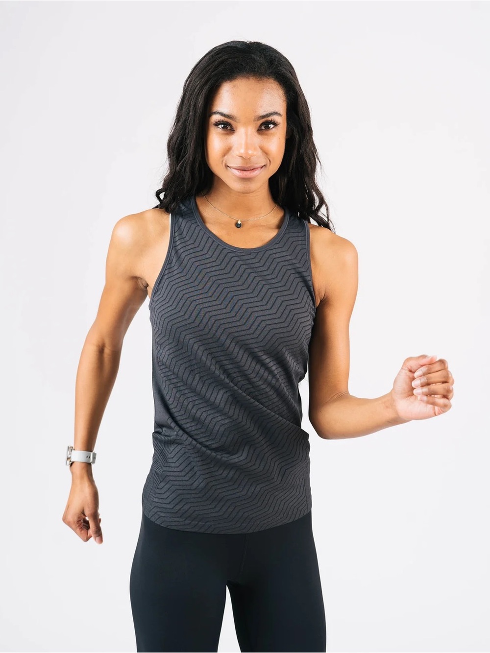Zyia seamless chevron tank S